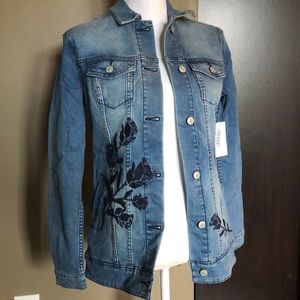 Lularoe Jaxon Denim Jacket Size XS NWT